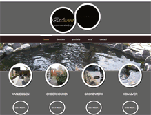 Tablet Screenshot of hoveniersbedrijf-exclusion.nl